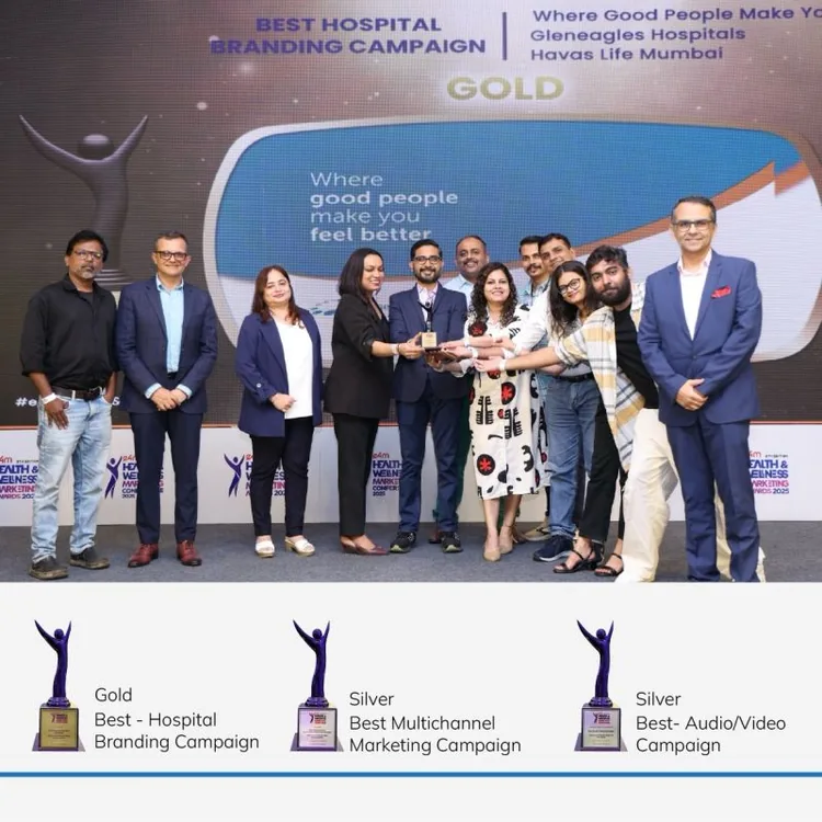 Gold for Best Hospital Branding Campaign at the e4m Health and Wellness Marketing Awards 2025