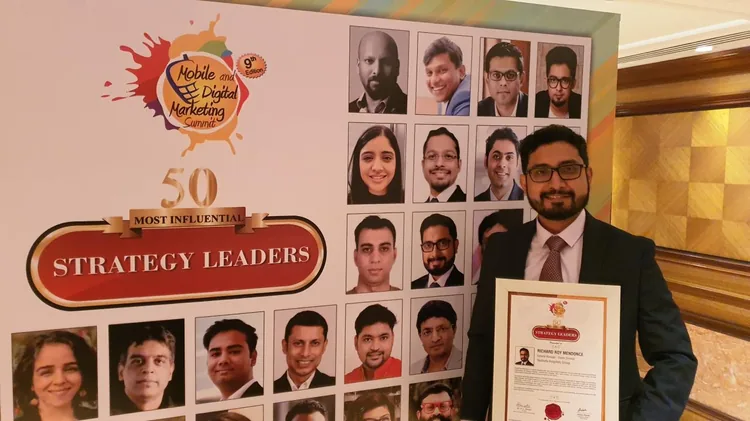 Richard Roy Mendonce named among 50 Most Influential Strategy Leaders by the World Marketing Congress